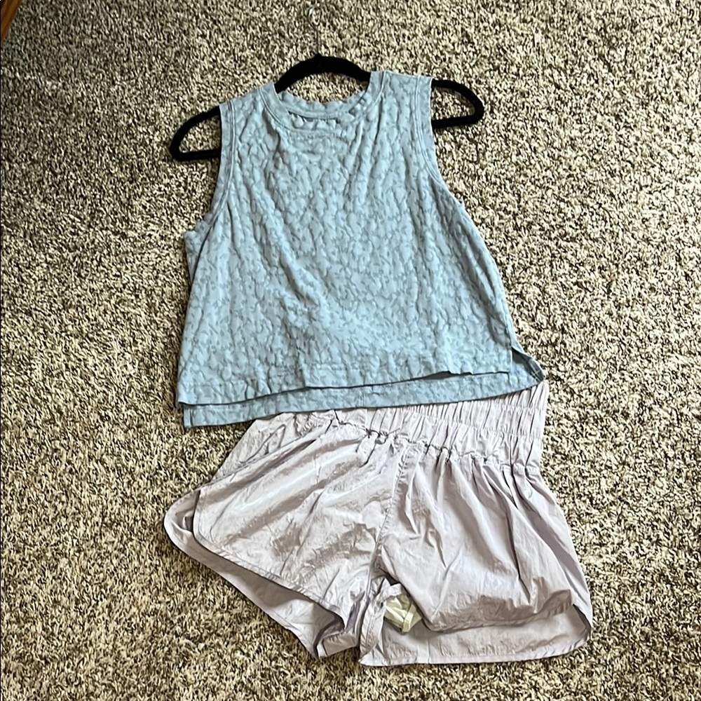 Light Blue Sleeveless Top